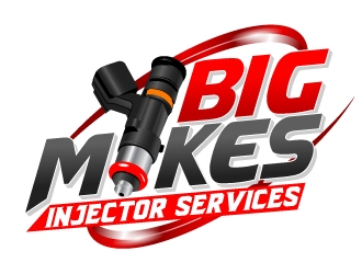 Big Mikes Injector Services logo design by dasigns