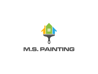 M.S. Painting logo design by kaylee
