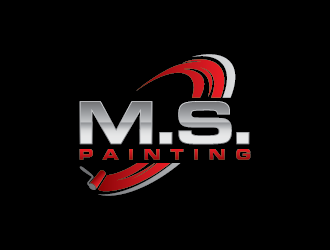 M.S. Painting logo design by Chlong2x