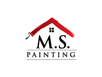 M.S. Painting logo design by Chlong2x