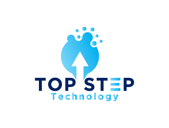 Top Step Technology logo design by jafar