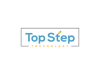 Top Step Technology logo design by Chlong2x