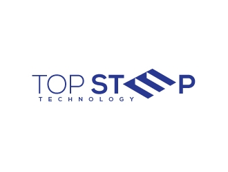 Top Step Technology logo design by sanu