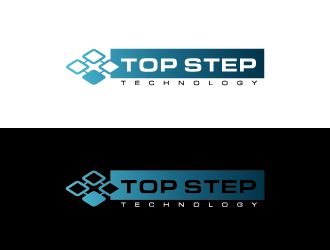 Top Step Technology logo design by Chlong2x