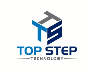 Top Step Technology logo design by J0s3Ph