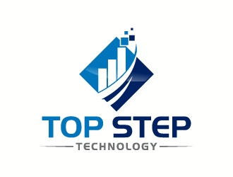 Top Step Technology logo design by J0s3Ph