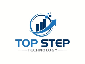 Top Step Technology logo design by J0s3Ph