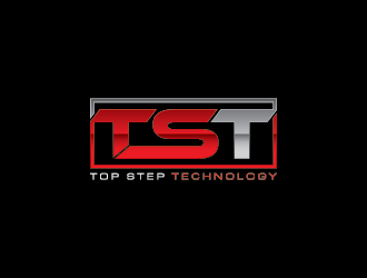 Top Step Technology logo design by Chlong2x