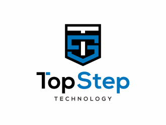 Top Step Technology logo design by ingepro