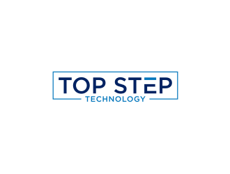 Top Step Technology logo design by blessings