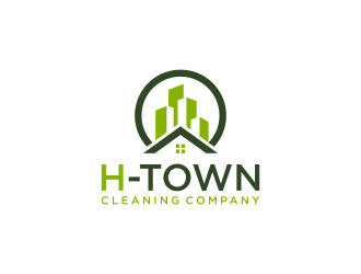 H-TOWN CLEANING COMPANY logo design by Editor