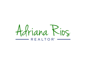 Adriana Rios, REALTOR® logo design by p0peye