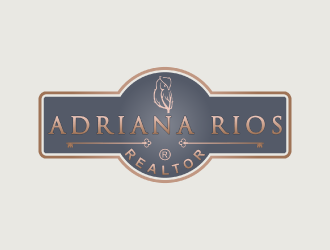 Adriana Rios, REALTOR® logo design by nona