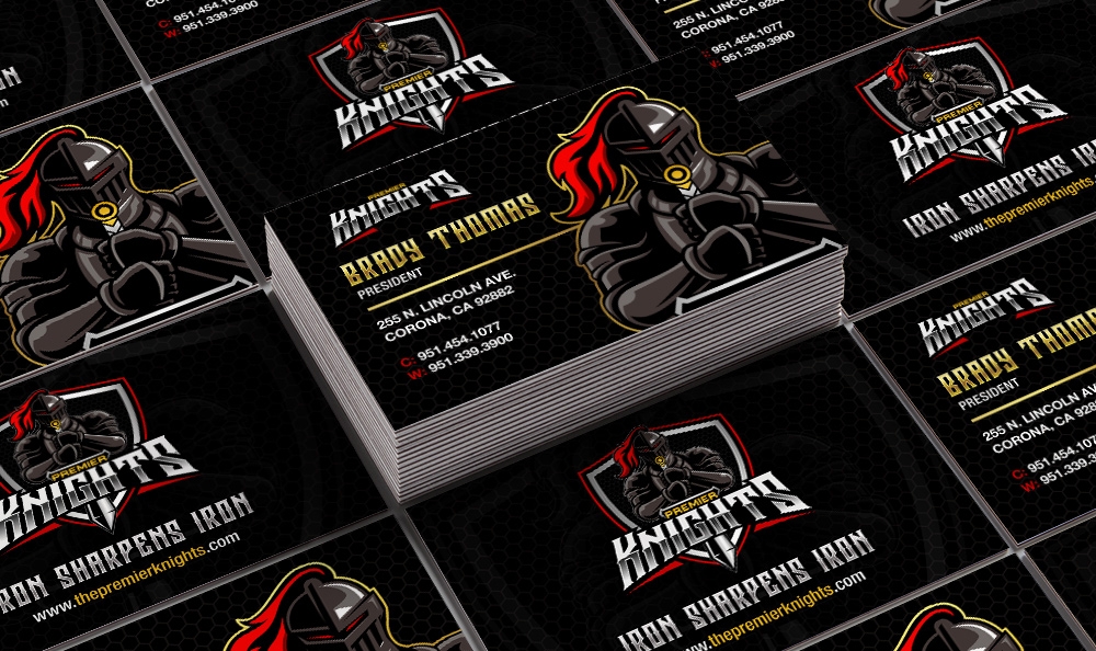 Premier Athletics Sports Academy AKA Premier Knights logo design by Frenic