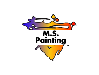 M.S. Painting logo design by jafar