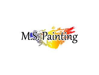 M.S. Painting logo design by tukangngaret