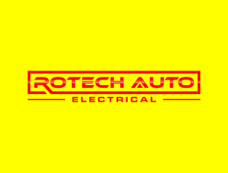 Rotech Auto Electrical logo design by scolessi