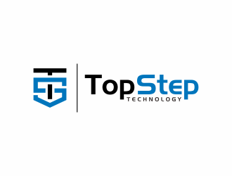 Top Step Technology logo design by ingepro