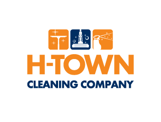 H-TOWN CLEANING COMPANY logo design by PRN123