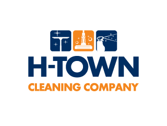 H-TOWN CLEANING COMPANY logo design by PRN123