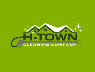 H-TOWN CLEANING COMPANY logo design by Andri