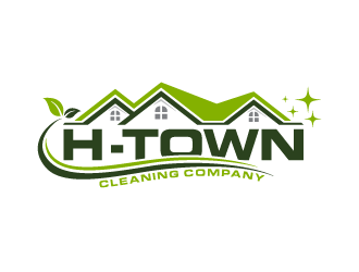 H-TOWN CLEANING COMPANY logo design by Andri