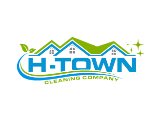 H-TOWN CLEANING COMPANY logo design by Andri