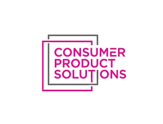 Consumer Product Solutions logo design by Foxcody