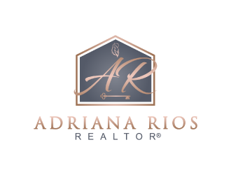 Adriana Rios, REALTOR® logo design by nona