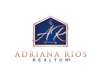 Adriana Rios, REALTOR® logo design by nona