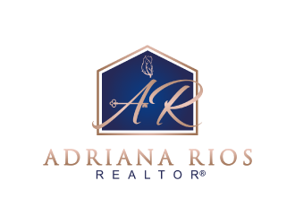 Adriana Rios, REALTOR® logo design by nona