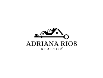 Adriana Rios, REALTOR® logo design by kaylee