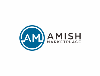 Amish Marketplace logo design by checx