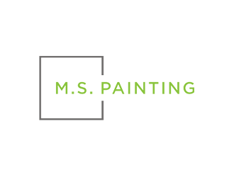 M.S. Painting logo design by jancok