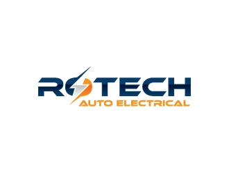 Rotech Auto Electrical logo design by zakdesign700