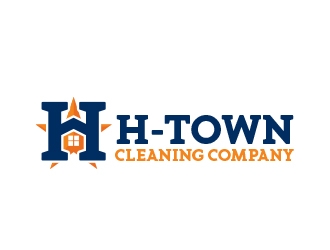 H-TOWN CLEANING COMPANY logo design by MarkindDesign