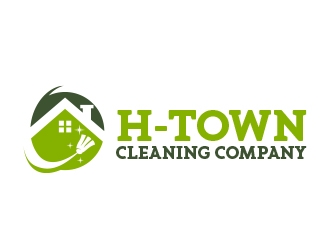 H-TOWN CLEANING COMPANY logo design by MarkindDesign