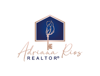 Adriana Rios, REALTOR® logo design by nona