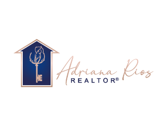 Adriana Rios, REALTOR® logo design by nona