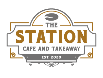 The station  cafe and takeaway logo design by Ultimatum