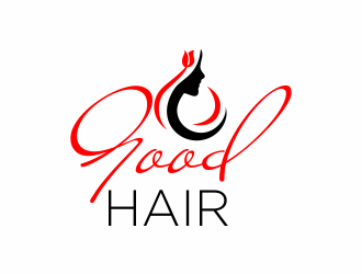 Good Hair logo design by luckyprasetyo