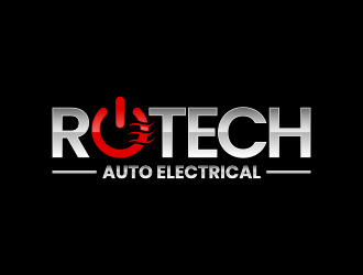 Rotech Auto Electrical logo design by yunda