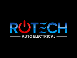 Rotech Auto Electrical logo design by yunda