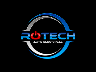 Rotech Auto Electrical logo design by yunda