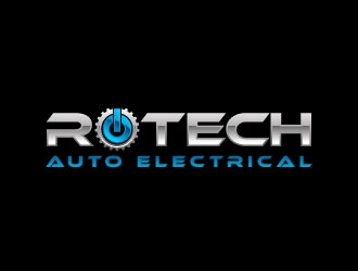 Rotech Auto Electrical logo design by J0s3Ph