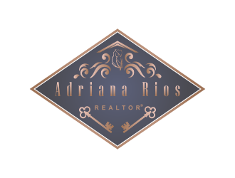 Adriana Rios, REALTOR® logo design by nona