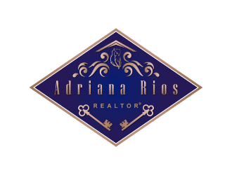 Adriana Rios, REALTOR® logo design by nona