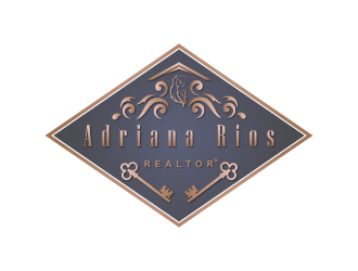 Adriana Rios, REALTOR® logo design by nona