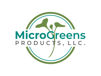 MicroGreens Products, LLC. logo design by oke2angconcept