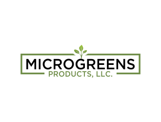 MicroGreens Products, LLC. logo design by oke2angconcept